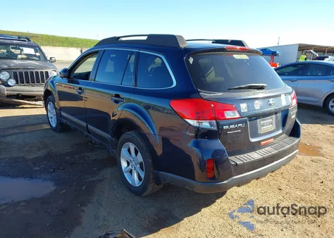 2013 Subaru Outback 2.5I Premium из США, поврежденный, VIN 4S4BRBCC3D3240031